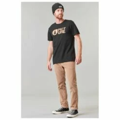 Tee-shirt Picture Basement Cork Black -Surfen Geschäft ae466201c28c748988218989d48035e2766a1097 H23PICTTEH2264940 5