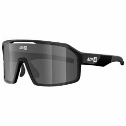 Lunettes De Soleil AZR Coffret Pro Sky Rx Noir Mat Gris Miroir + Incolore