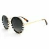 Lunettes De Soleil Binocle Eyewear Monica Shiny Gold Black & White Tortoise Gradient Grey Polarized -Surfen Geschäft af60cbee8c23b7cc57b8b479e8781537f50352f9 E22BINOLUN218825 BINO0620878 0