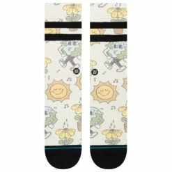 Chaussettes Stance Crew Sock Nice Mooves Offwhite -Surfen Geschäft af7df9d54df888d01bce106a51d10dcc051bdce3 E23STANACC3358258 4