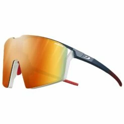 Lunettes De Soleil Julbo Edge Mat Bleu Blanc Rouge Reactiv 1-3 Light Amplifier + Spectron 0