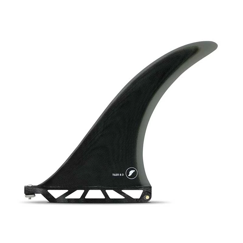 Ailerons Longboard Futures Fins - Dérive Longboard 8" Tiller Black/Smoke 3 Ailerons Longboard Futures Fins - Dérive Longboard 8" Tiller Black/Smoke