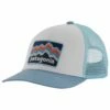 Casquette Patagonia Kids Trucker Hat Ridge Rise Stripe: Light Plume Grey
