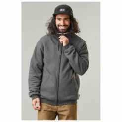 Sweat Picture Yinni Plush Zip Dark Grey Melange -Surfen Geschäft b205bb0c64d1eda566c832cd85d1593a56be7bcd H23PICTTTH2264918 4