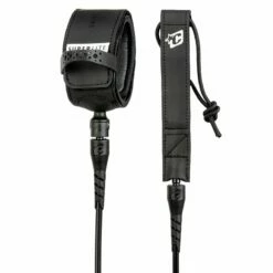 Leash Surf Creatures Of Leisure Superlite - Black Silver 6'0'' / 183 Cm