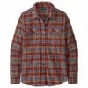 Chemise Patagonia Women's Long Sleeve Organic Cotton Flannel Iced Fjord Fox Red -Surfen Geschäft b6e7391b161b80be0b6f3c291834b82b00b7f534 H22PATATEH1185507 0