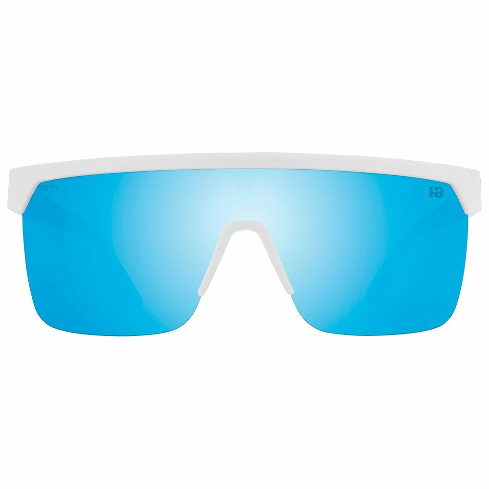 Lunettes De Soleil Spy Flynn 50/50 Matte White Happy Boost Bronze Polar Ice Blue Spectra Mirror 7 Lunettes De Soleil Spy Flynn 50/50 Matte White Happy Boost Bronze Polar Ice Blue Spectra Mirror – Image 5