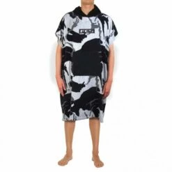 Poncho Surf Fcs Grey Camo / Black