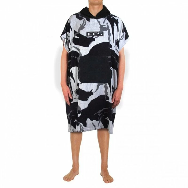 Poncho Surf Fcs Grey Camo / Black 3 Poncho Surf Fcs Grey Camo / Black