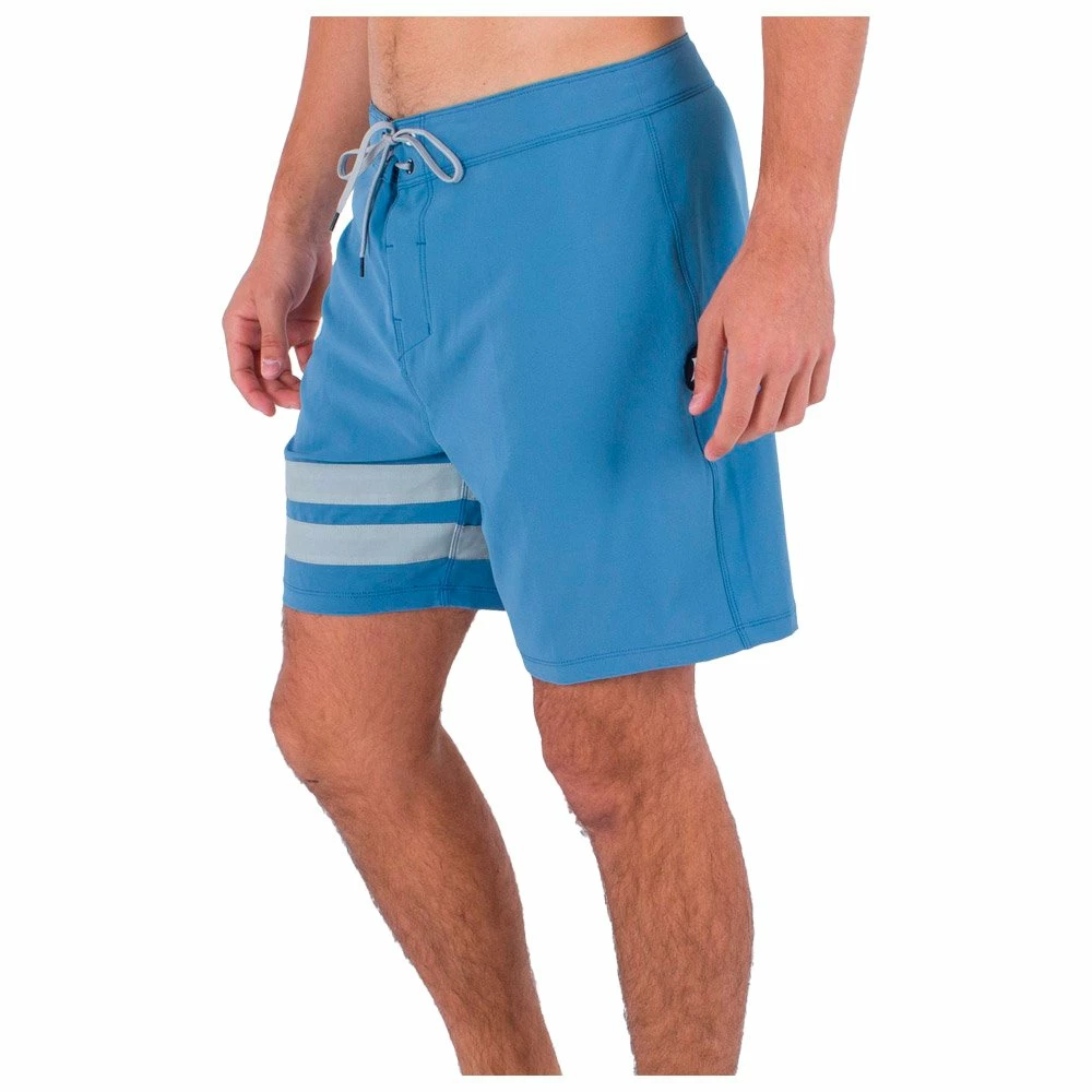 Boardshort Hurley Block Party 18" Medium Blue 5 Boardshort Hurley Block Party 18" Medium Blue – Image 3
