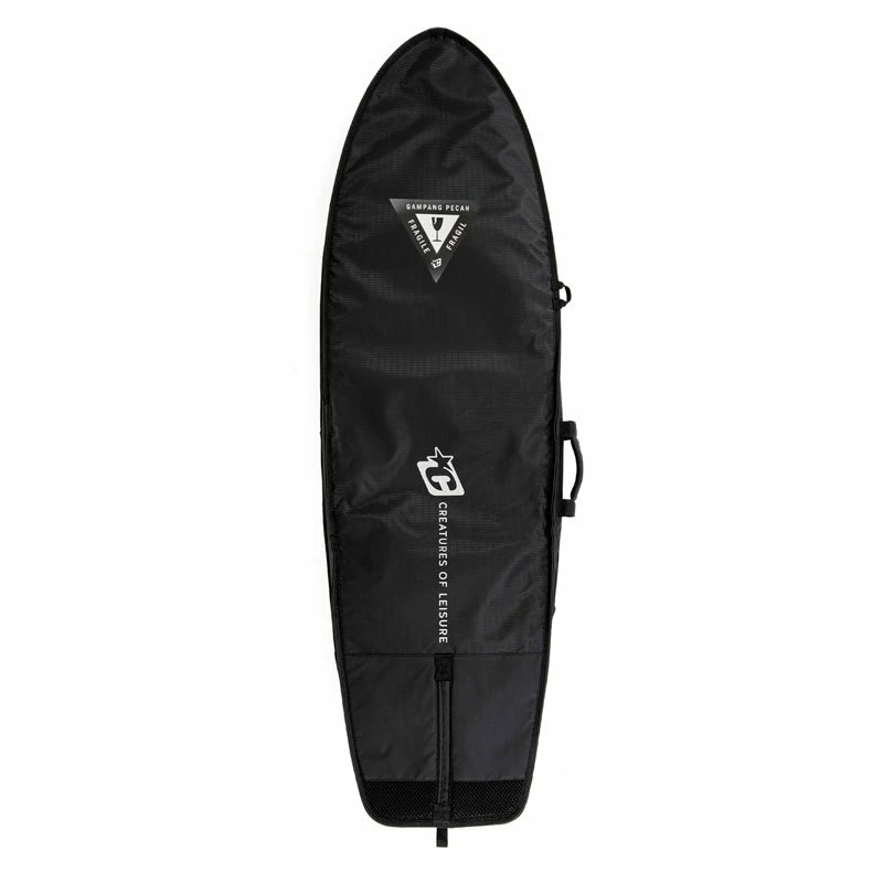 Housse Surf Creatures Of Leisure Travel Double DT2.0 Fish - Black / Silver 4 Housse Surf Creatures Of Leisure Travel Double DT2.0 Fish - Black / Silver – Image 2