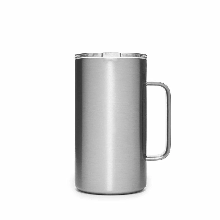 Verre Yeti Pinte De Bière Rambler 24 OZ (710 Ml) Stainless Steel 4 Verre Yeti Pinte De Bière Rambler 24 OZ (710 Ml) Stainless Steel – Image 2