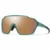 Lunettes De Soleil Smith Shift Mag Alpine Green Chromapop Rose Gold Mirror