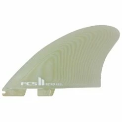 Ailerons Surf Fcs II Retro Keel Performance Glass - Clear