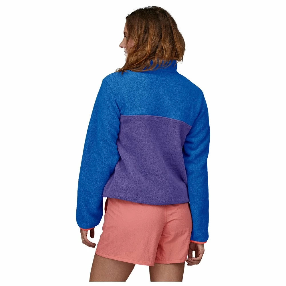 Pull Patagonia Women’s Lightweight Synchilla Snap-T Perennial Purple 4 Pull Patagonia Women’s Lightweight Synchilla Snap-T Perennial Purple – Image 2