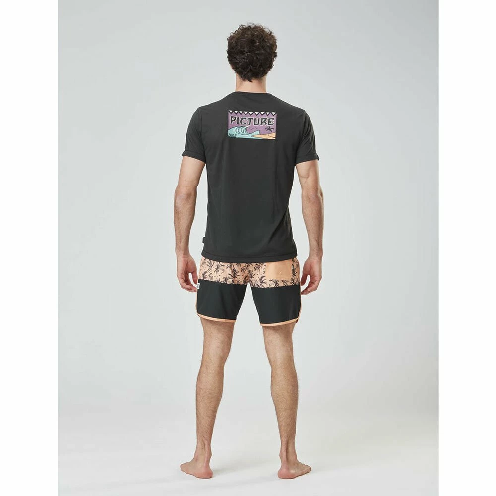 Tee-shirt Picture Timont Surf Tee Black 8 Tee-shirt Picture Timont Surf Tee Black – Image 6