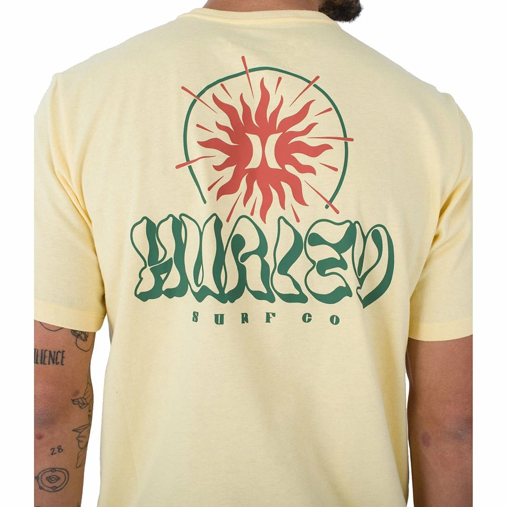 Tee-shirt Hurley Everyday Explore Cosmic Groove Eggshell 5 Tee-shirt Hurley Everyday Explore Cosmic Groove Eggshell – Image 3