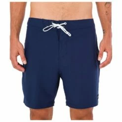 Boardshort Hurley Phantom Eco One And Only Solid 18" Obsidian