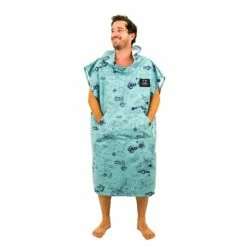 Poncho Surf All-In Travel - Storm Grey