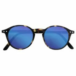 Lunettes De Soleil Izipizi D Sun Junior Tortoise Soft Blue Mirror Lenses Cat 3