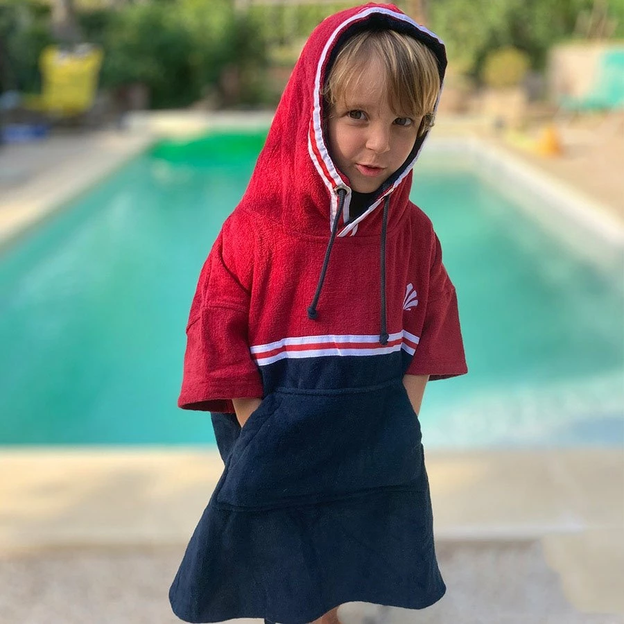 Poncho Surf Saint-Jacques Enfant Saint Jacques - Duo 3 Poncho Surf Saint-Jacques Enfant Saint Jacques - Duo
