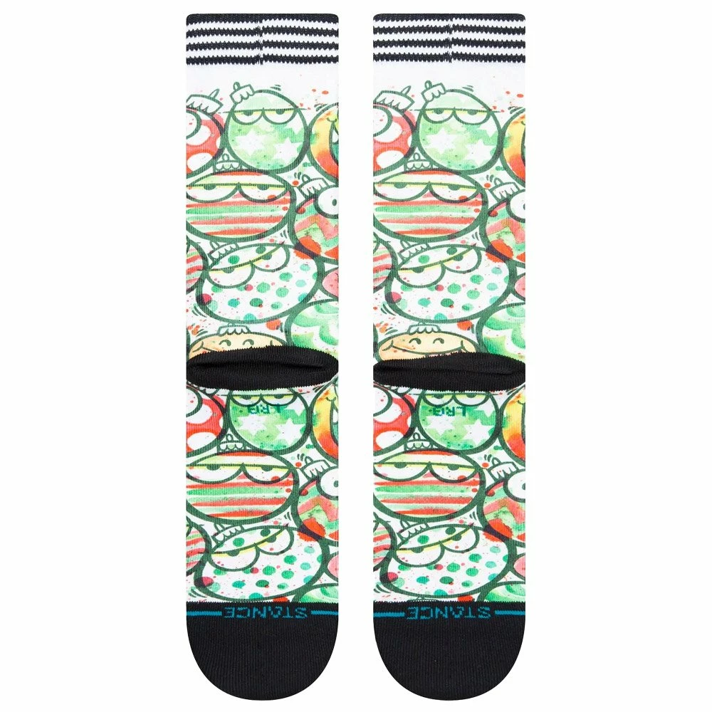 Chaussettes Stance Crew Sock Kevin Lyons Ornament White 4 Chaussettes Stance Crew Sock Kevin Lyons Ornament White – Image 2