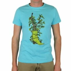 Tee-shirt Dakine Homme Tree - Blue Mint - Small