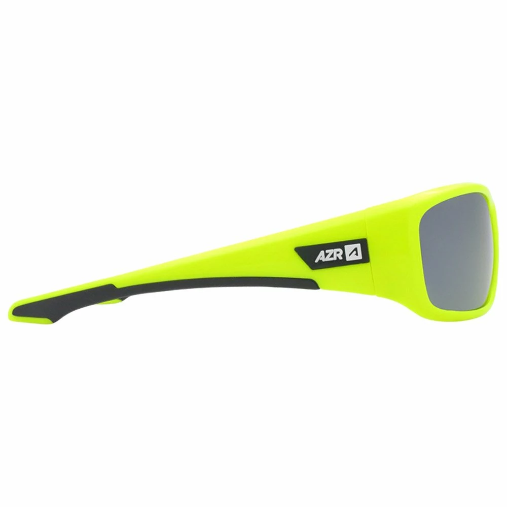 Lunettes De Soleil AZR Nouméa Jaune Fluo Gris Miroir Polarized 6 Lunettes De Soleil AZR Nouméa Jaune Fluo Gris Miroir Polarized – Image 4