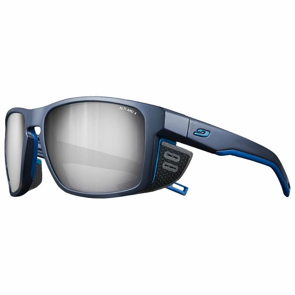 Lunettes De Soleil Julbo Shield M Mat Bleu Foncé Alti Arc 4 3 Lunettes De Soleil Julbo Shield M Mat Bleu Foncé Alti Arc 4