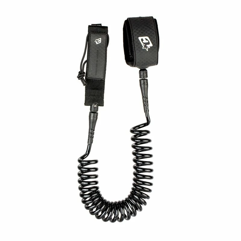 Leash SUP Creatures Of Leisure Relliance SUP Ankle Coil - Black / Black - 10'0" / 305 Cm 3 Leash SUP Creatures Of Leisure Relliance SUP Ankle Coil - Black / Black - 10'0" / 305 Cm