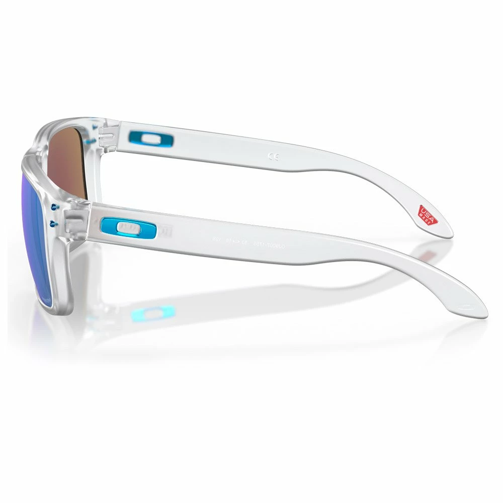 Lunettes De Soleil Oakley Holbrook Xs Matte Clear Prizm Sapphire 4 Lunettes De Soleil Oakley Holbrook Xs Matte Clear Prizm Sapphire – Image 2