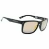 Lunettes De Soleil Mundaka Optic Pozz' Mat Black Smoke Ic Polarized Gold Revo