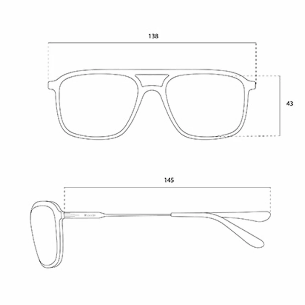 Lunettes De Soleil Binocle Eyewear Milano Silver Black Grey Polarized 7 Lunettes De Soleil Binocle Eyewear Milano Silver Black Grey Polarized – Image 5