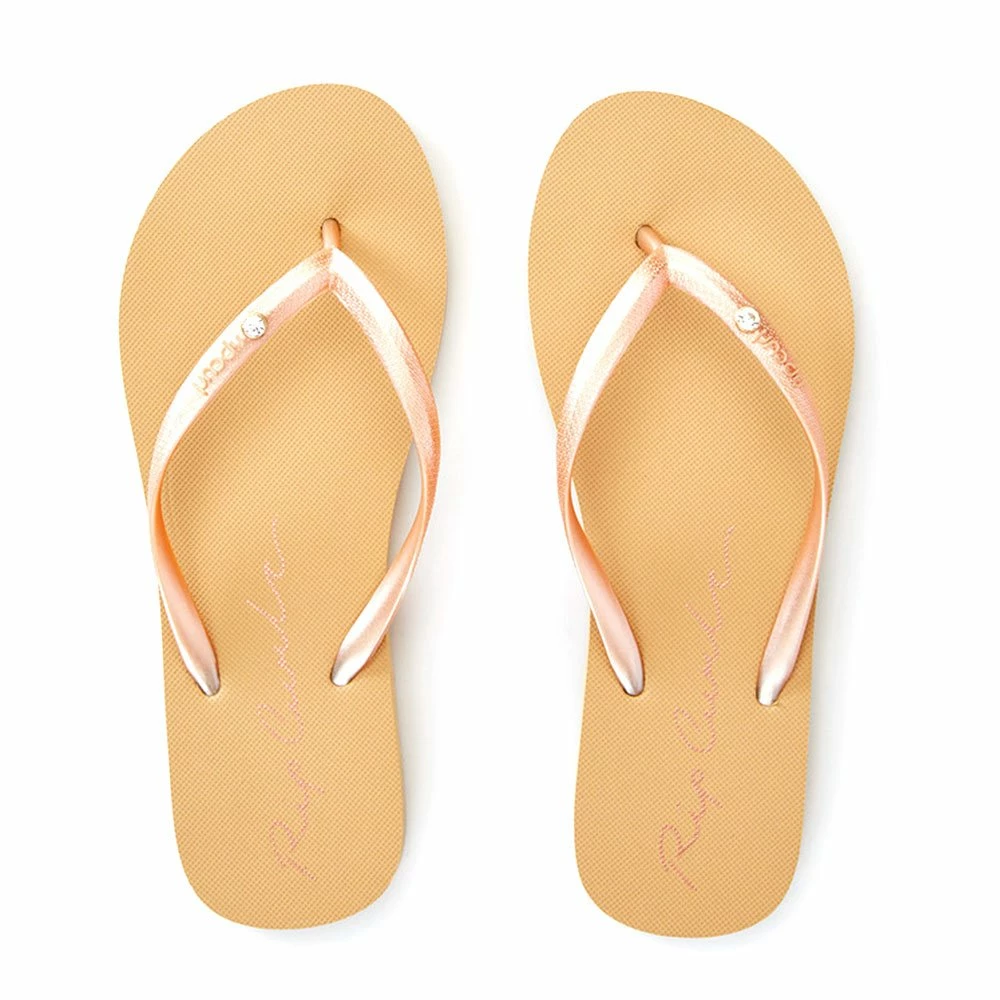 Tongs Rip Curl Script Wave - Gold 4 Tongs Rip Curl Script Wave - Gold – Image 2