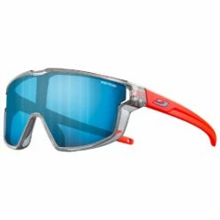 Lunettes De Soleil Julbo Fury Mini Translucide Brillant Gris Orange Fluo Mat Spectron 3