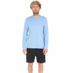 Tee-shirt Hurley Fastlane Hybrid UPF Tee LS