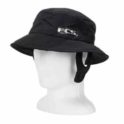 Casquette Surf / Chapeau Surf Fcs Bob Surf Wet Bucket Hat 2020 - Black
