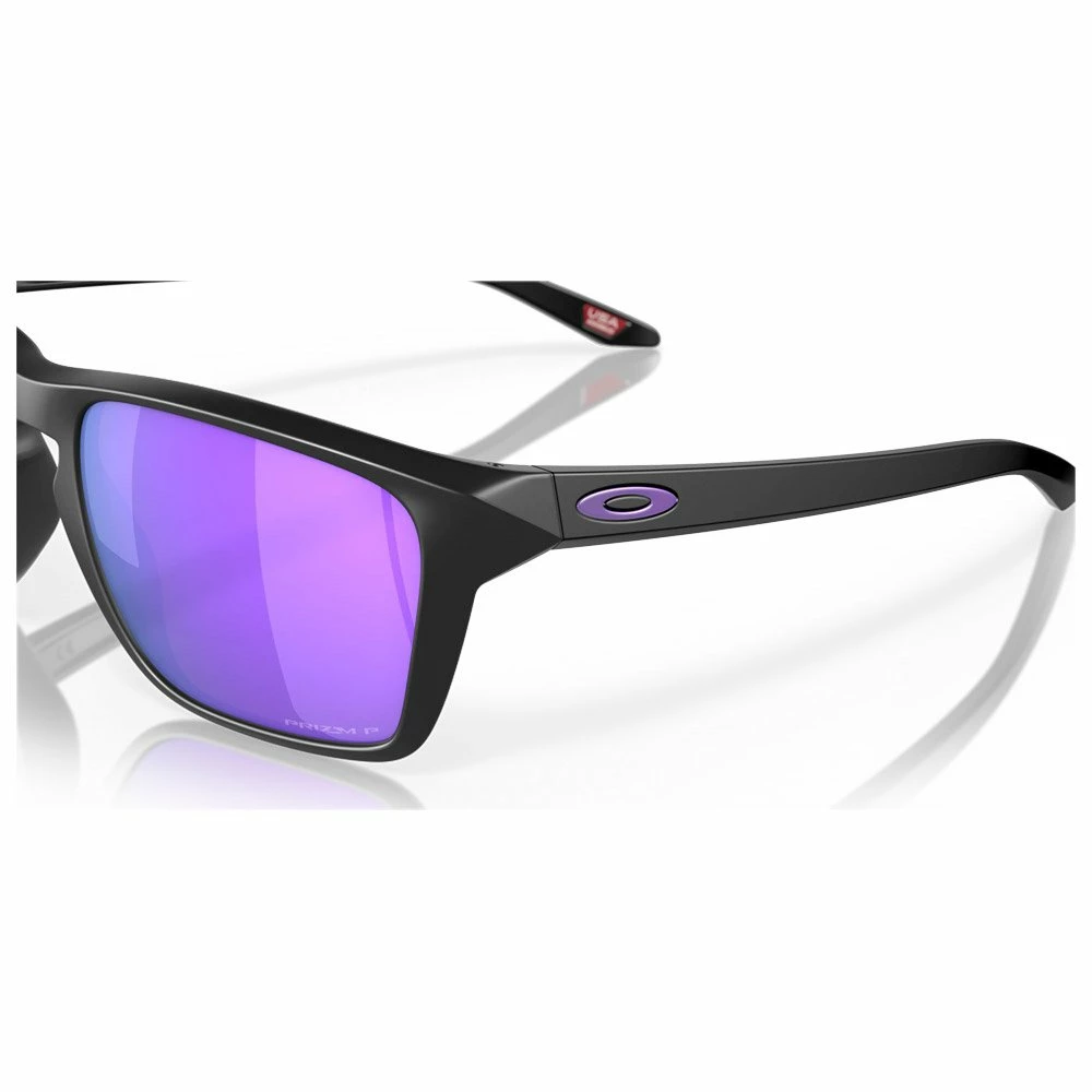 Lunettes De Soleil Oakley Sylas Matte Black Prizm Violet Polarized 9 Lunettes De Soleil Oakley Sylas Matte Black Prizm Violet Polarized – Image 7
