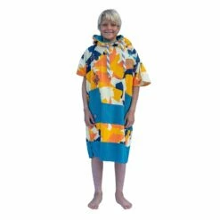 Poncho Surf All-In Enfant K Crew - Camo Sunny / Navy Waffle