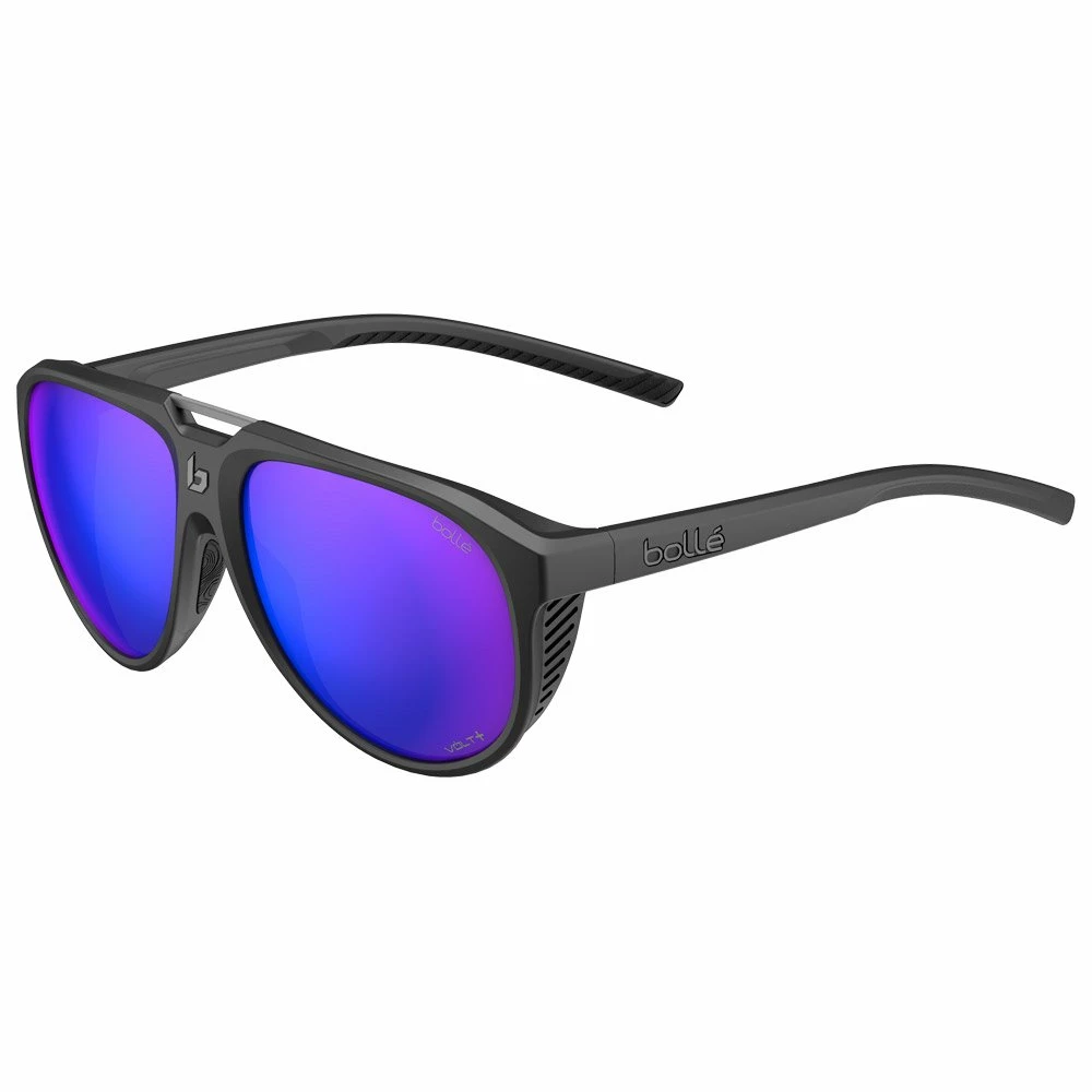 Lunettes De Soleil Bolle Euphoria Black Matte Volt+ Ultraviolet Polarized 4 Lunettes De Soleil Bolle Euphoria Black Matte Volt+ Ultraviolet Polarized – Image 2