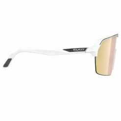 Lunettes De Soleil Rudy Project Spinshield Air White Matte Multilaser Gold
