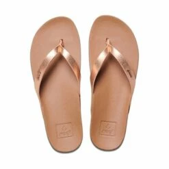 Tongs Reef Cushion Court Girlss - Rose Gold