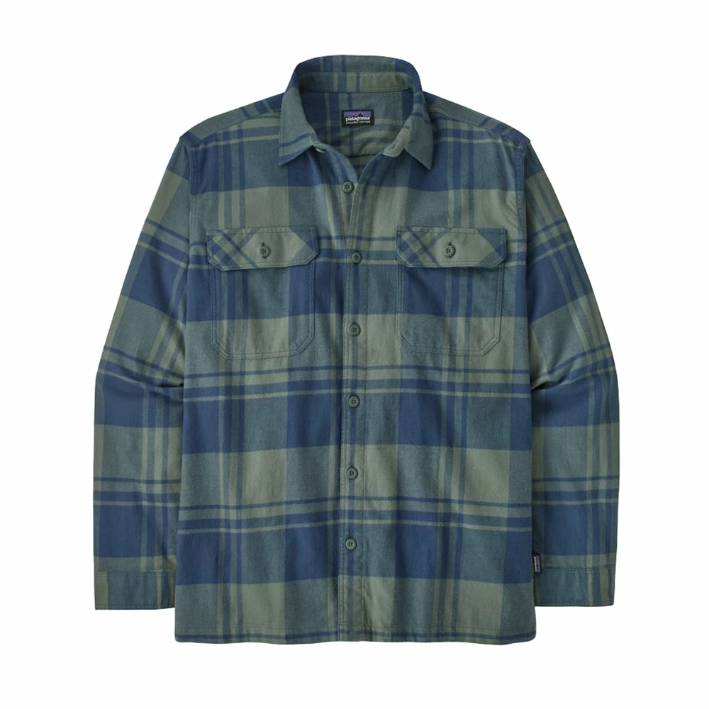 Chemise Patagonia Long Sleeved Organic Cotton Flannel Live Oak Hemlock Green 3 Chemise Patagonia Long Sleeved Organic Cotton Flannel Live Oak Hemlock Green