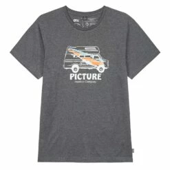 Tee-shirt Picture Custom Van Tee Grey Melange
