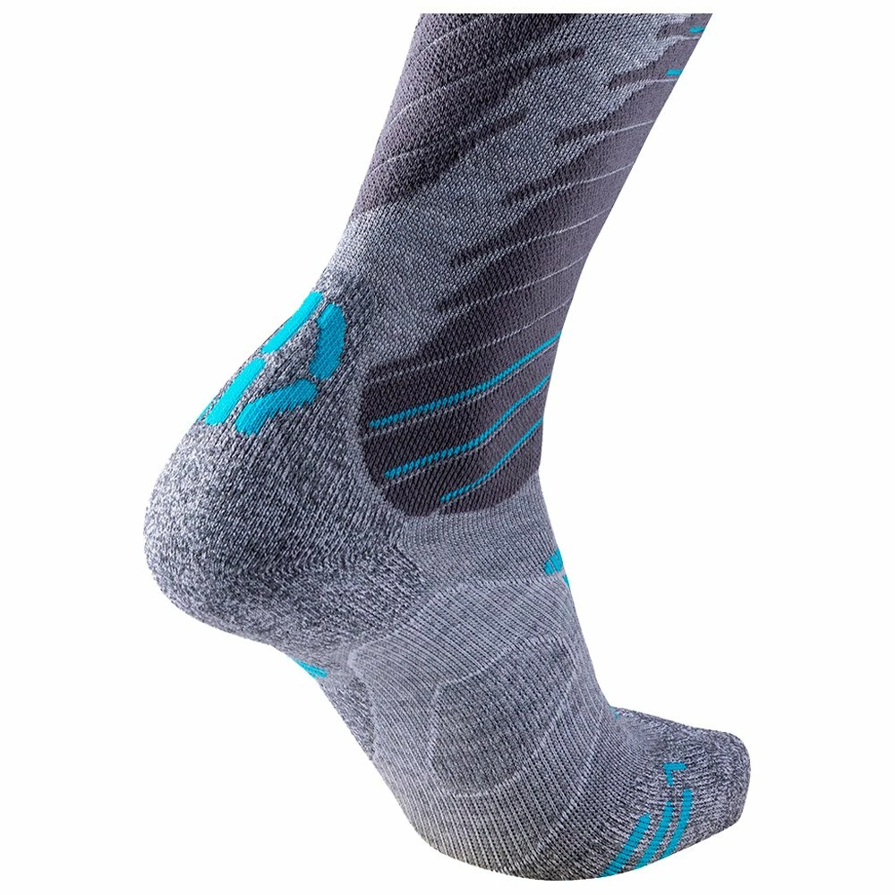 Chaussettes Uyn Comfort Fit Lady Grey Turquoise 5 Chaussettes Uyn Comfort Fit Lady Grey Turquoise – Image 3