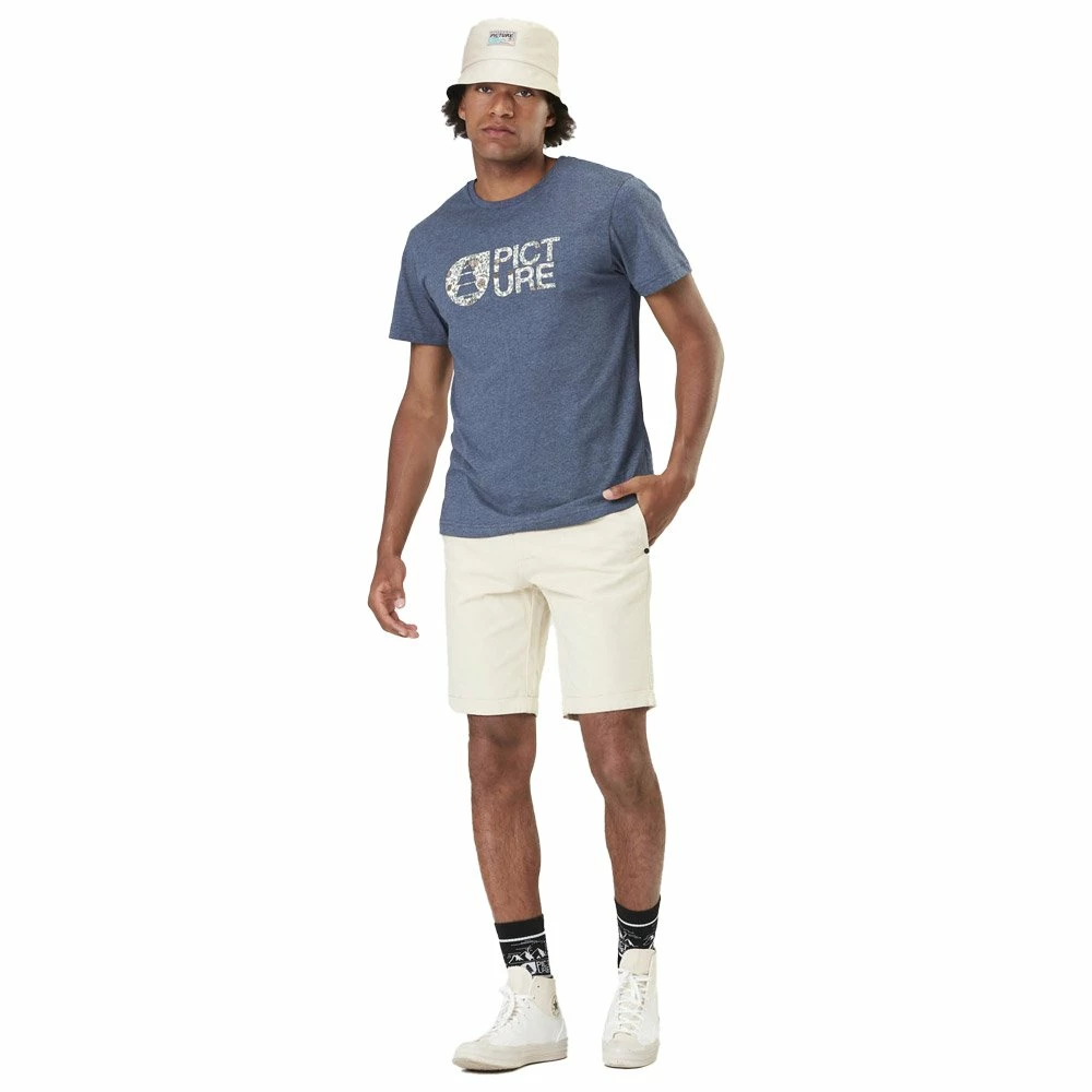 Tee-shirt Picture Basement Bali Dark Blue Melange 5 Tee-shirt Picture Basement Bali Dark Blue Melange – Image 3