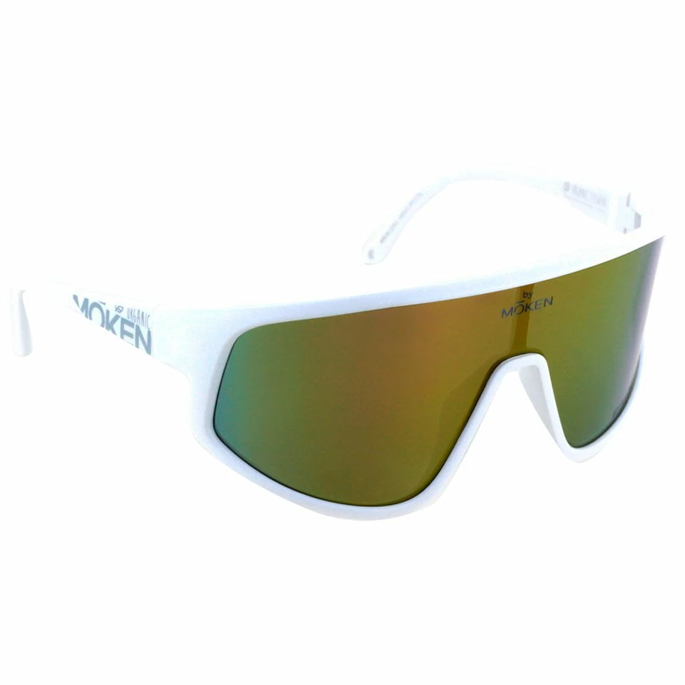 Lunettes De Soleil Moken Vision Rockett White Gold Cat.3 Polarized 3 Lunettes De Soleil Moken Vision Rockett White Gold Cat.3 Polarized