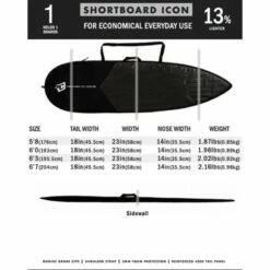 Housse Surf Creatures Of Leisure Icon Lite Shortboard -Surfen Geschäft dcb95e3302ff075df42c3f68d8ae344a661619dd E22CREAWAT85275 2