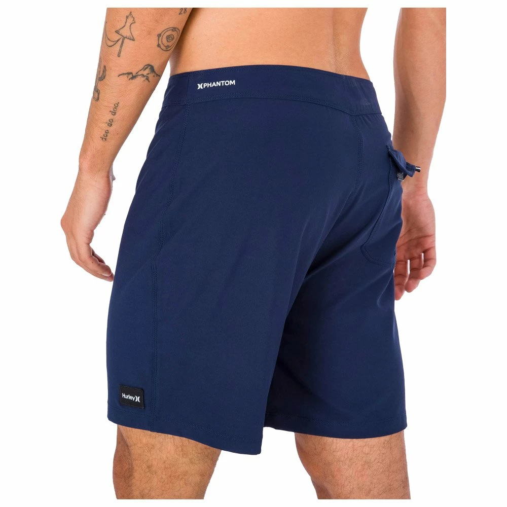 Boardshort Hurley Phantom Eco One And Only Solid 18" Obsidian 5 Boardshort Hurley Phantom Eco One And Only Solid 18" Obsidian – Image 3