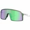 Lunettes De Soleil Oakley Sutro Discover Edition Matte Silver Green Colorshift Prizm Road Jade